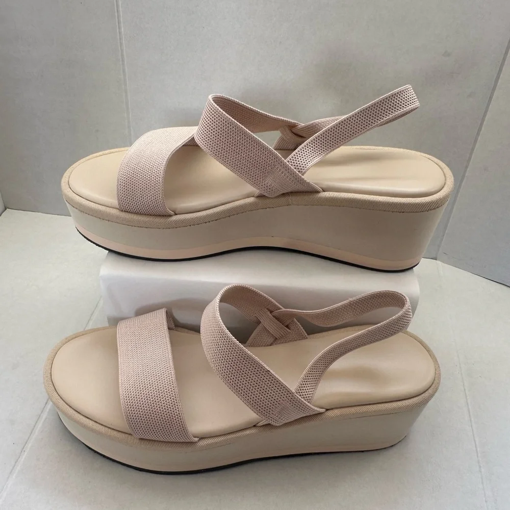 MeiLuSi Women's Platform Sandals,  Size 7.5